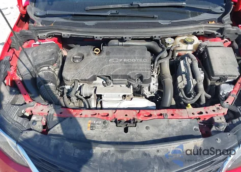 2017 Chevrolet Cruze Lt Auto z USA, uszkodzony, nr VIN 1G1BE5SM7H7216897